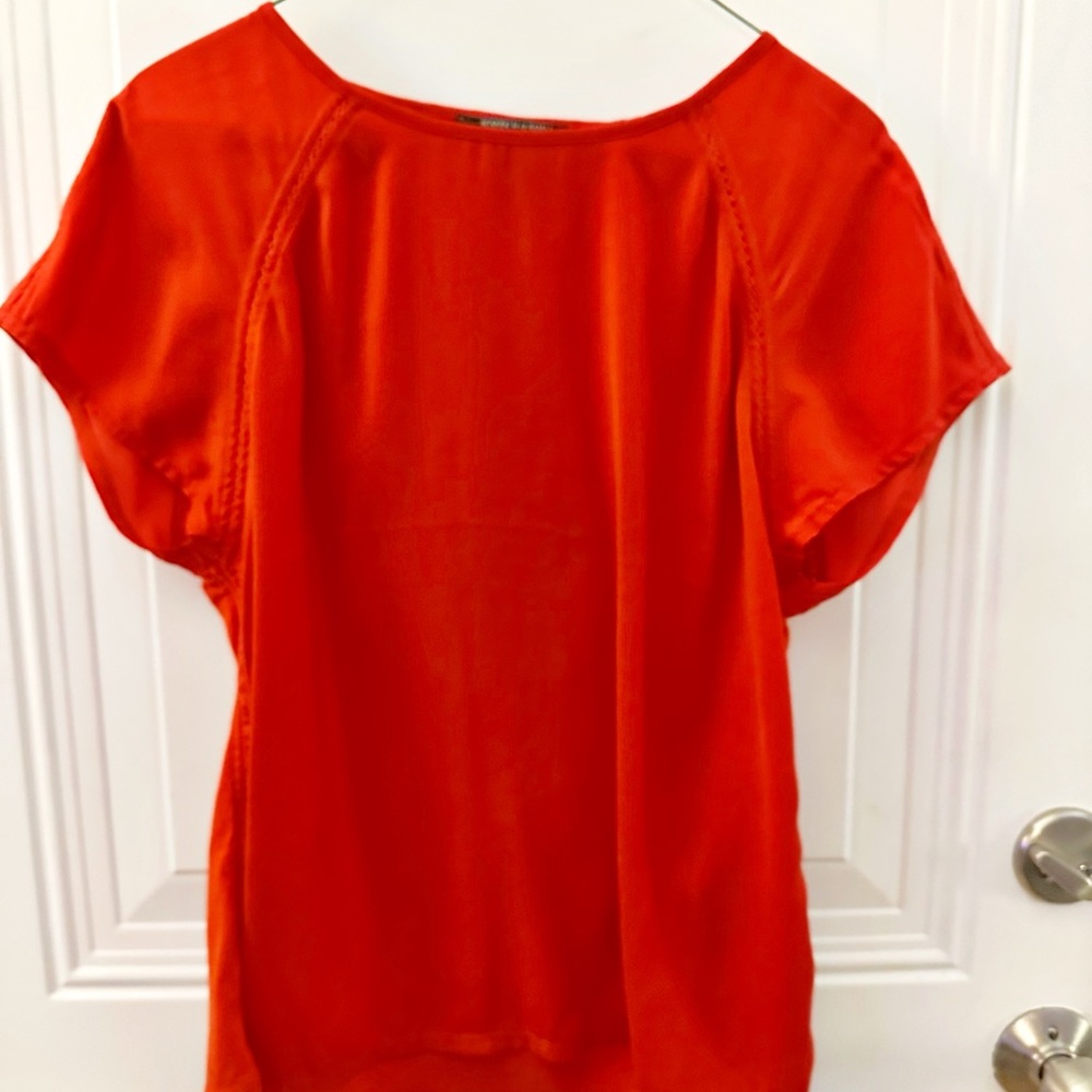 Scotch &‎ Soda Maison Short Sleeve Blouse XS